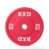 Color Bumper plate 25kg – Bild 2