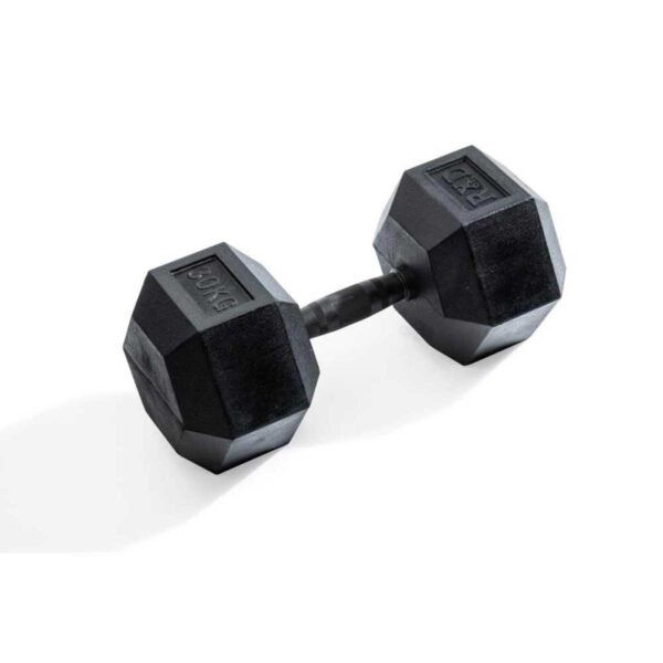 Hexagonal dumbbell 50kg Black