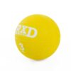 Rubber medicine ball 3kg gelb – Bild 2